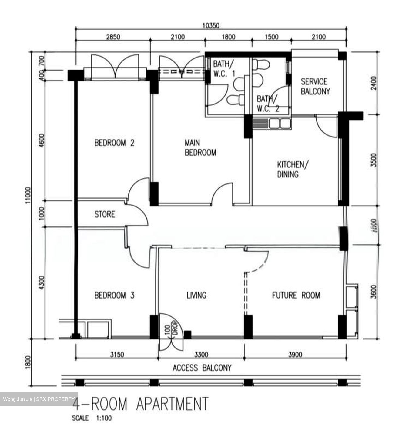 Blk 19 Queen's Close (Queenstown), HDB 4 Rooms #543623591